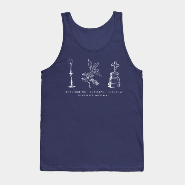 A Christmas Carol: Past - Present - Future (WHITE VERSION) Tank Top by kenocaster